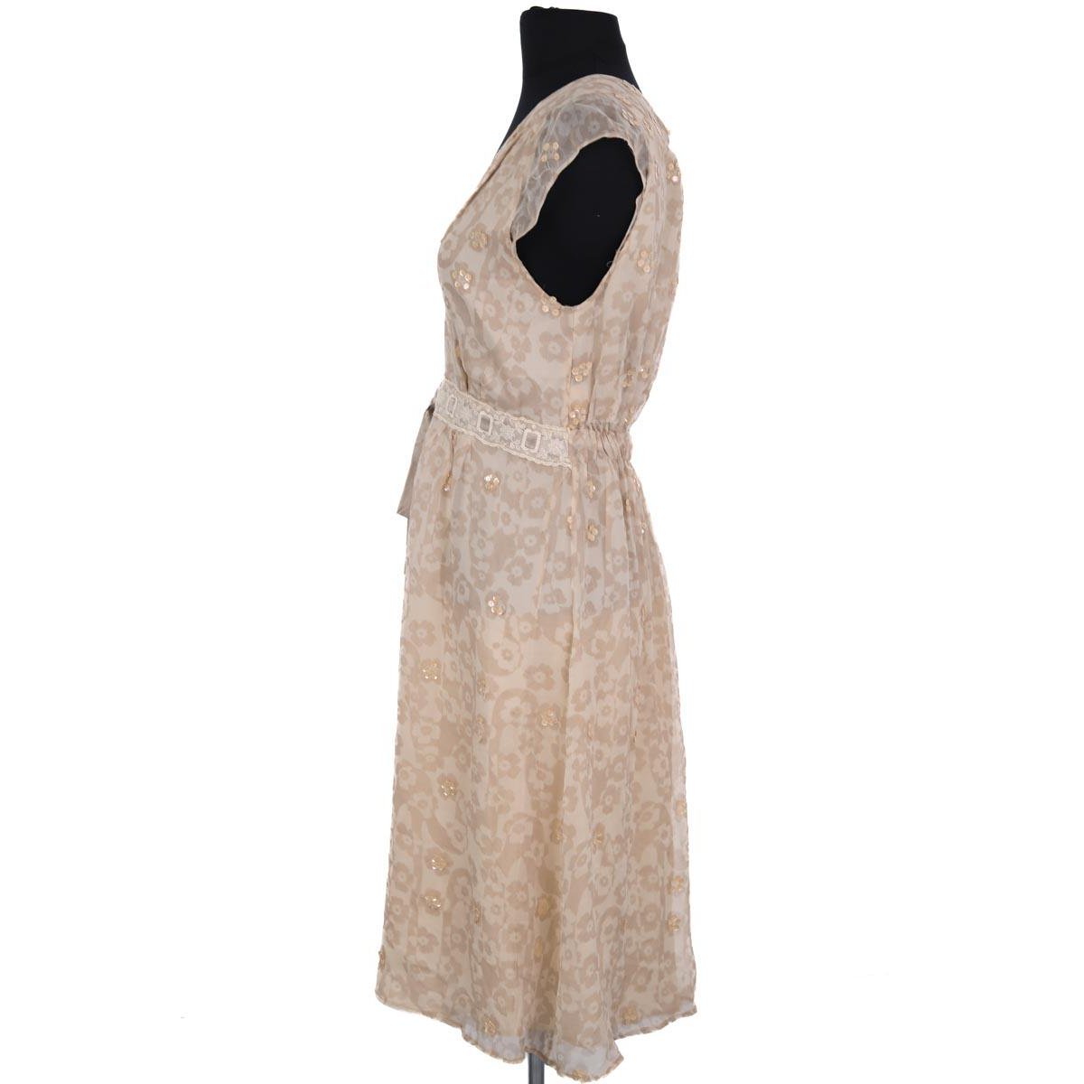 Robe - Très Bon État beige, SANDRO