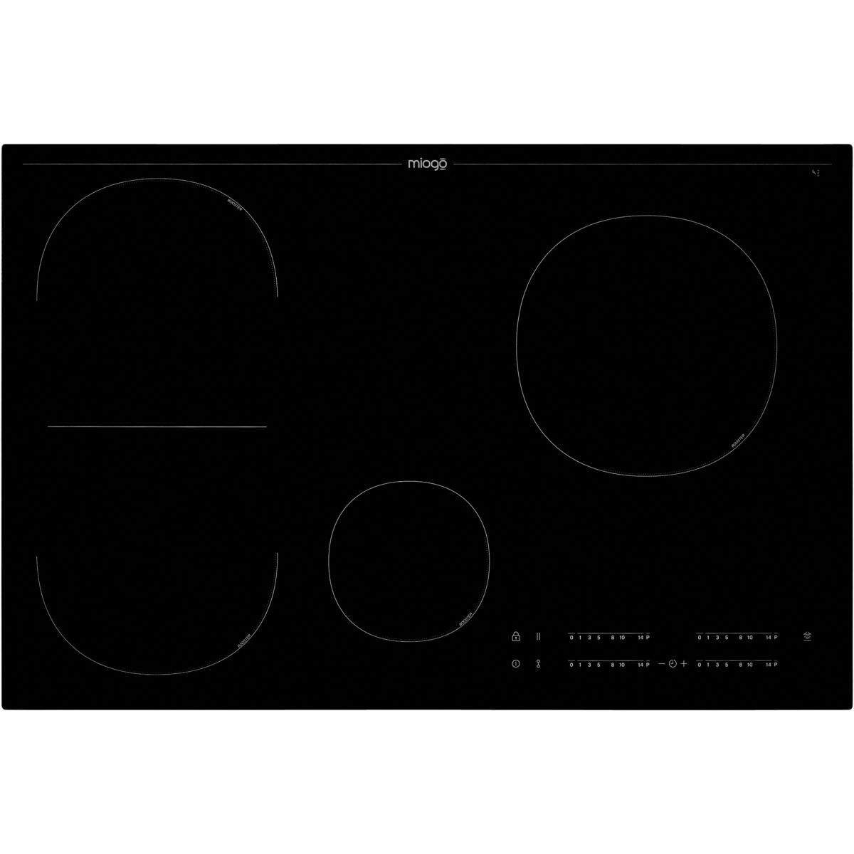 Plaque induction MHI801SH SmartHood noir, MIOGO