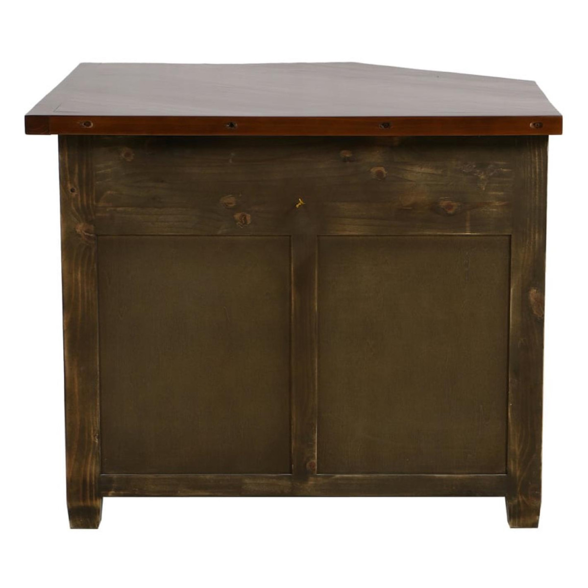 Meuble de cuisine bas d'angle - BROCANTE beige, INTERIOR'S