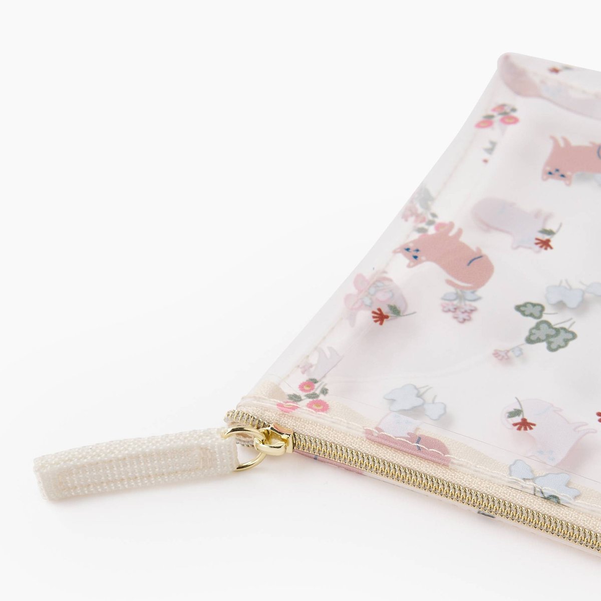 Trousse A5 plate ecru, MONOPRIX