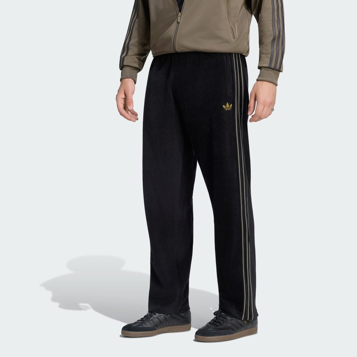 Pantalon De Survêtement Velours Firebird Pantalon De Survêtement Velours Firebird black, adidas Originals
