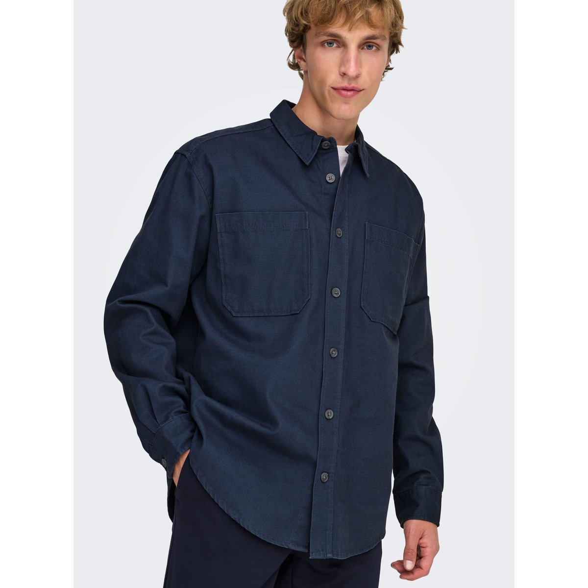 Surchemise blue nights, ONLY & SONS