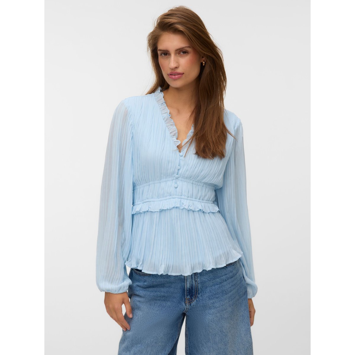 Blouse bleue - ice water, VERO MODA