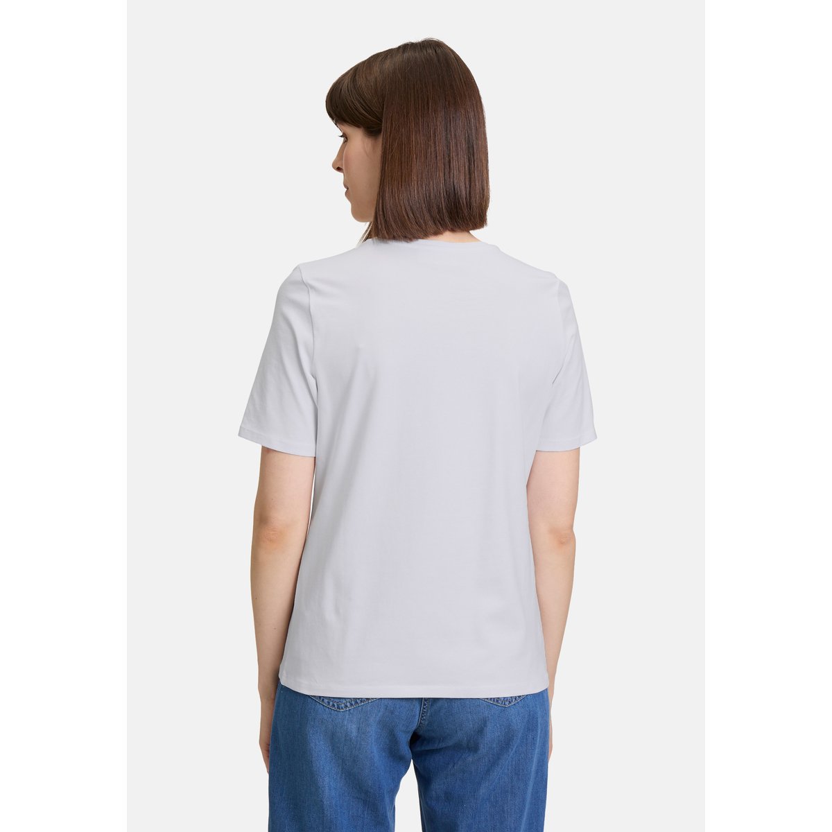 T-shirt basique à impression patch white/varicolored, BETTY BARCLAY