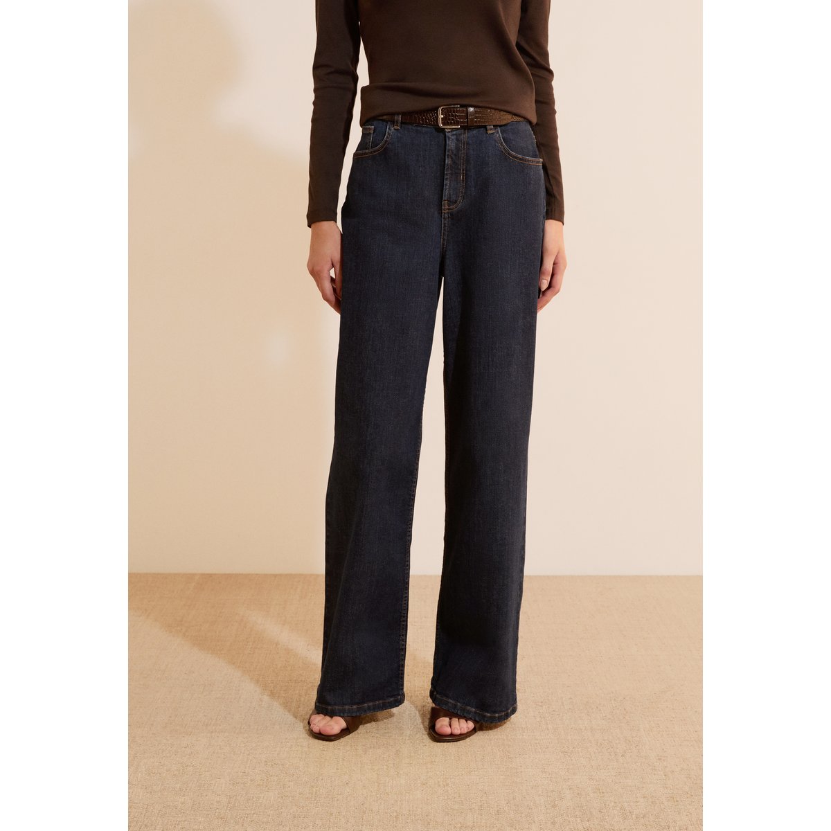 Jean coupe large DOOSA bleu nuit, ETAM