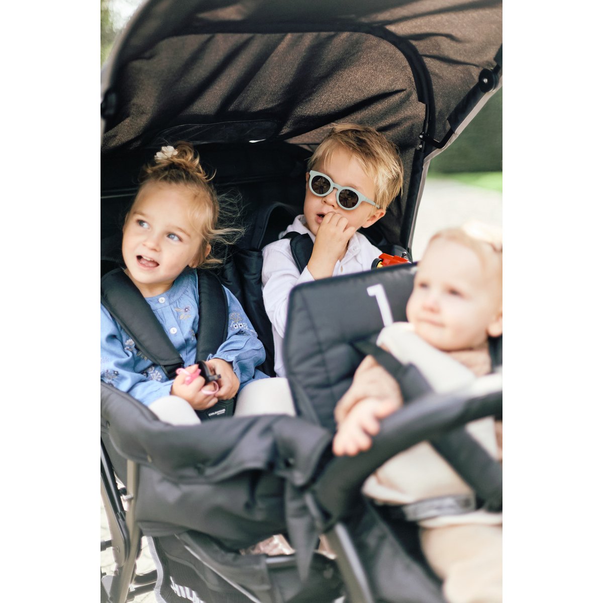 Lunettes de soleil enfant 2-4 ans vert sauge, BEABA