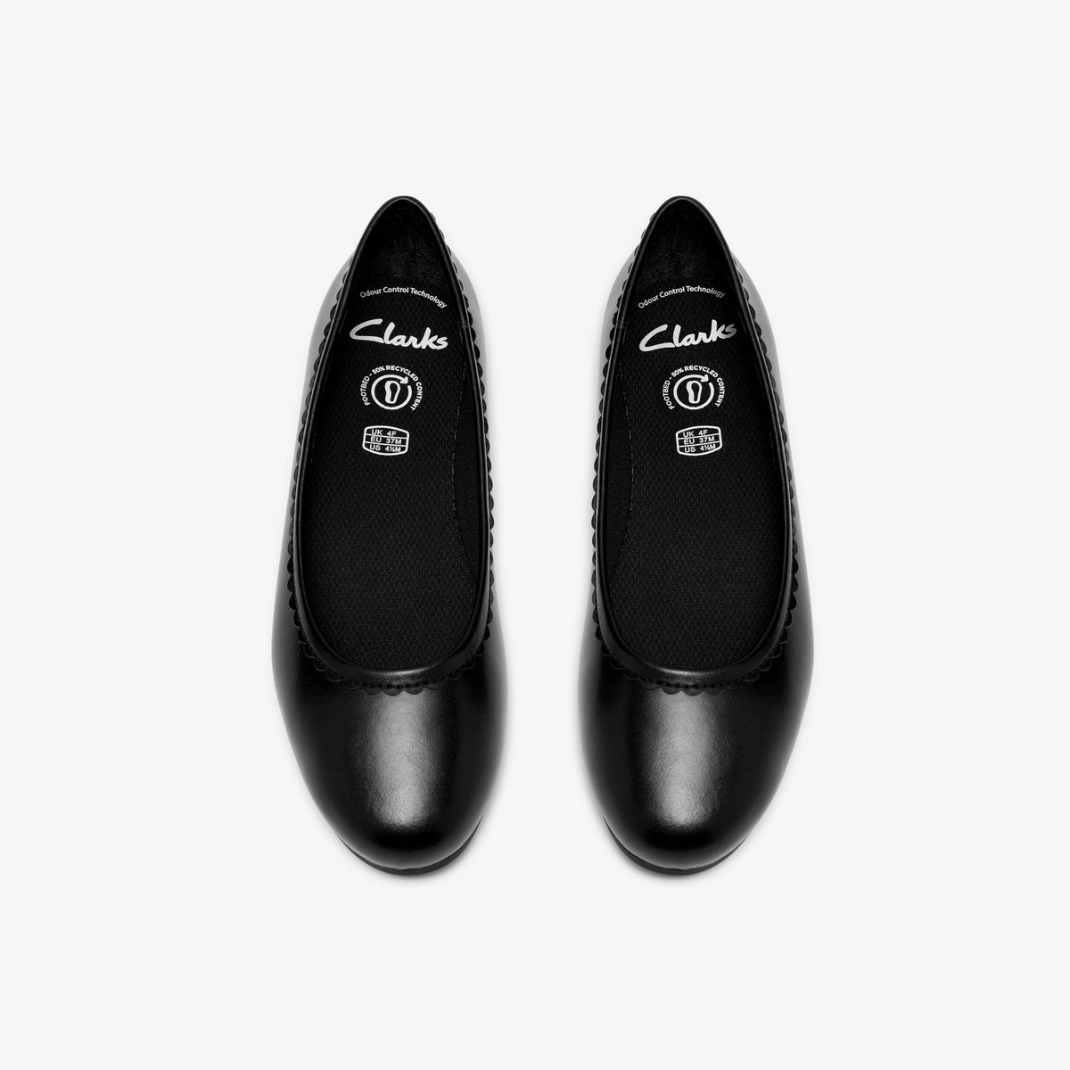 Ballerines Synthétique PORTO DRESS Y noir, CLARKS