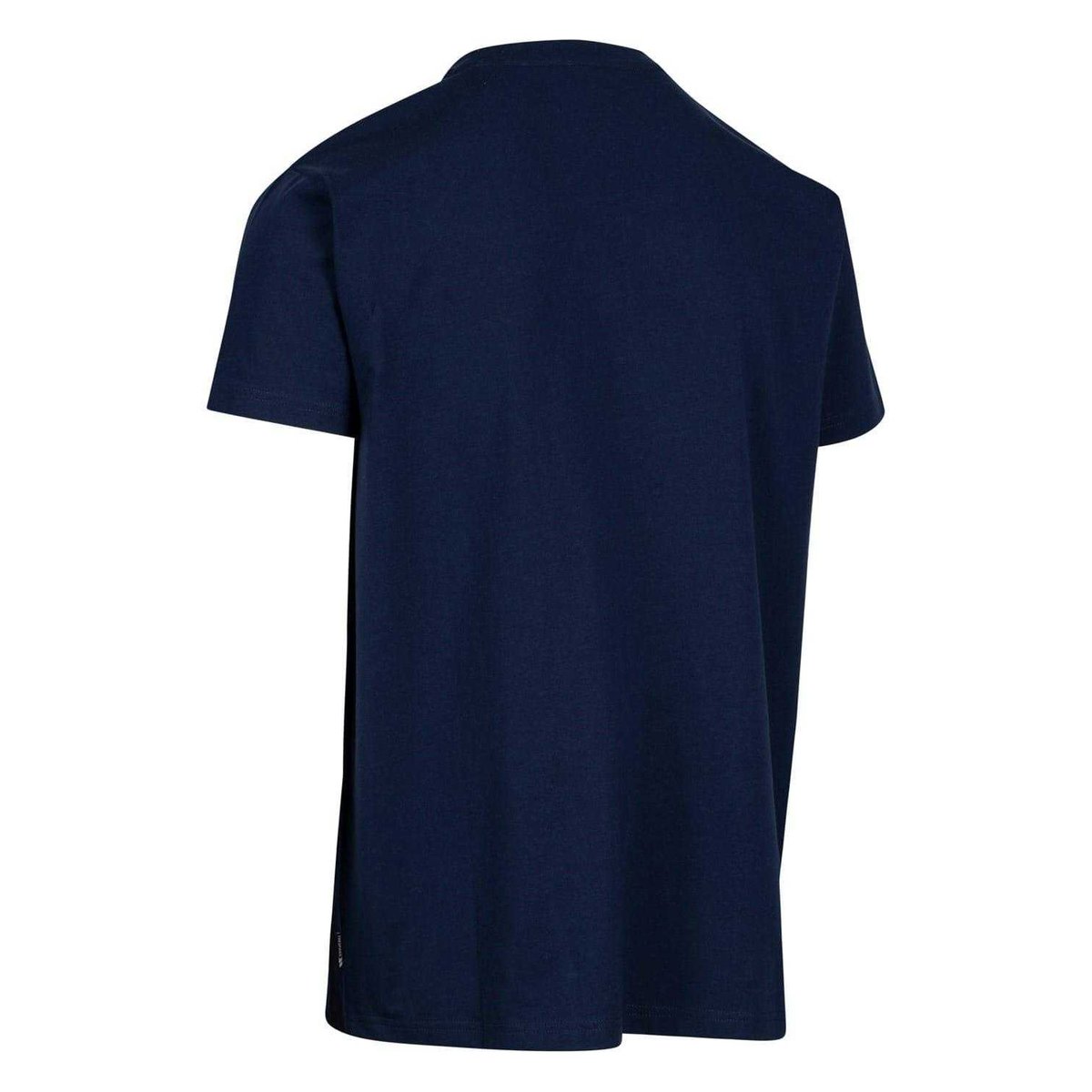 T-shirt manches courtes motif/style lettrage CEDARF bleu marine, TRESPASS