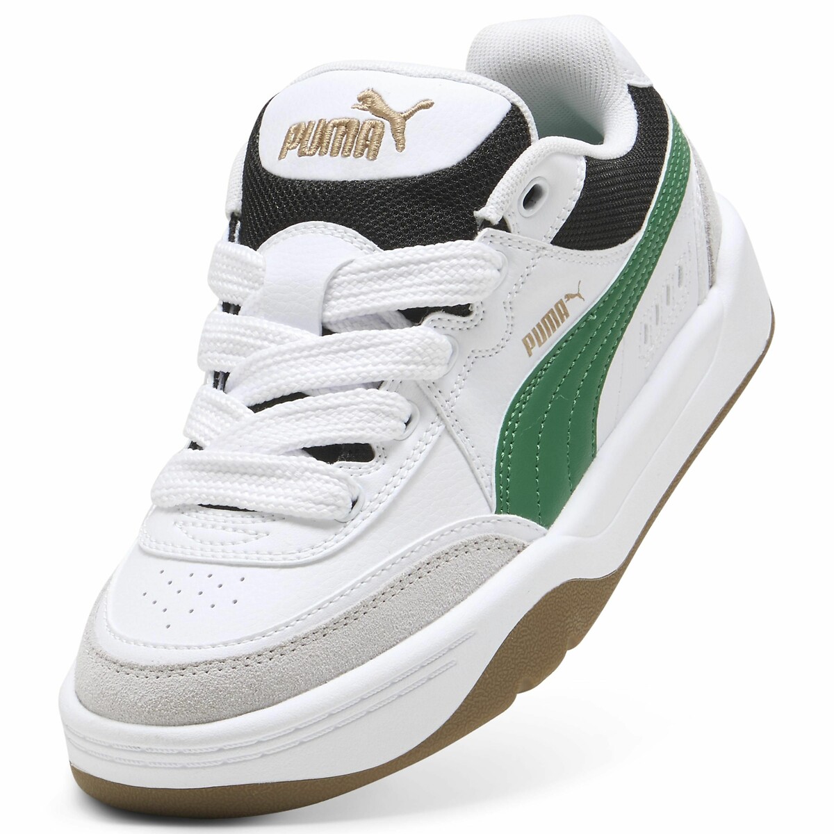 Kids Park Lifestyle SK8 Trainers white/green, PUMA