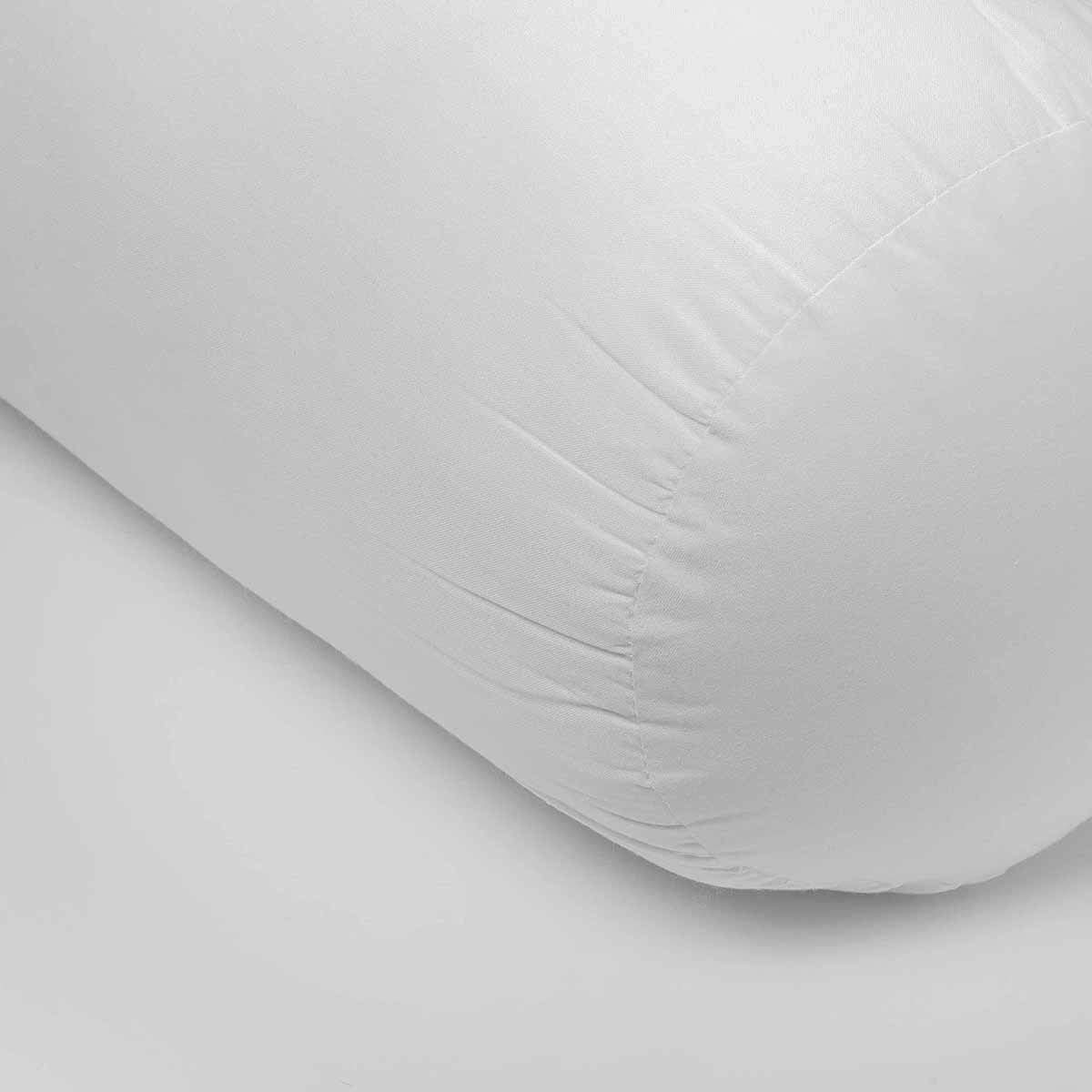 Traversin Rond Coton - FERME blanc, TOISON D OR