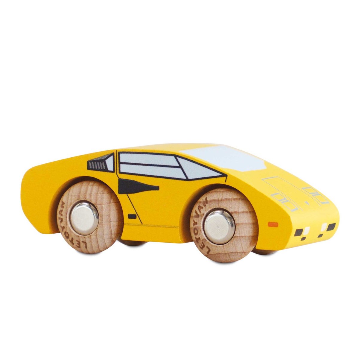 Voiture Lando No 14 jaune, LE TOY VAN