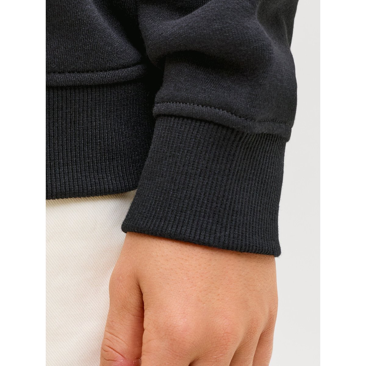 Sweat À Capuche black 1, JACK & JONES JUNIOR