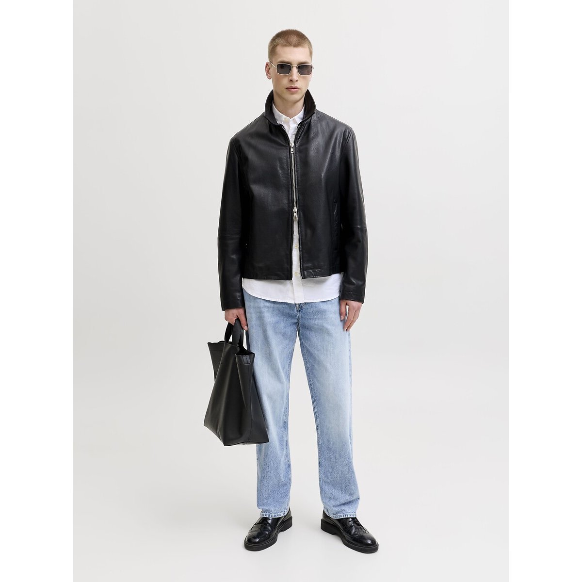 Jean doit, EDDIE bleu denim clair, JACK & JONES