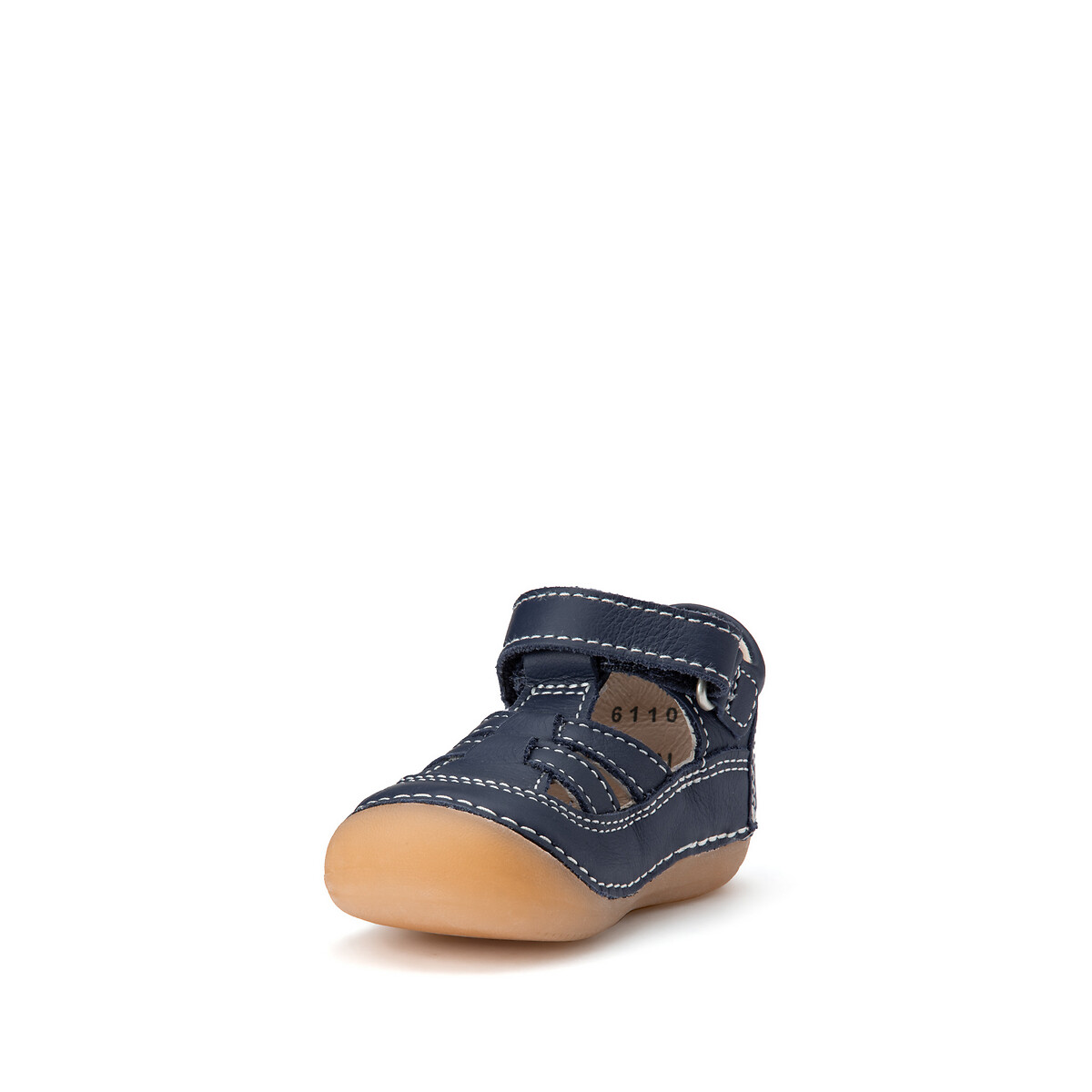 Sandali chiusi in pelle Suchy navy, KICKERS