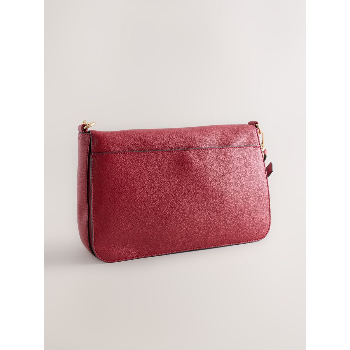 Grand sac à main détail métallique rouge, NEXT