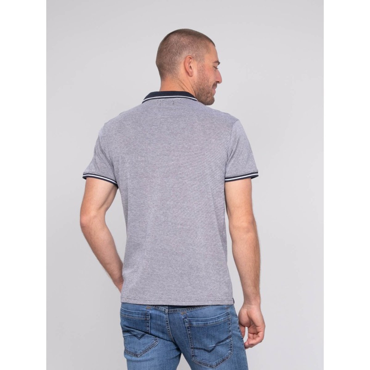 Polo Manches Courtes Pur Coton Pigaston noir, RITCHIE