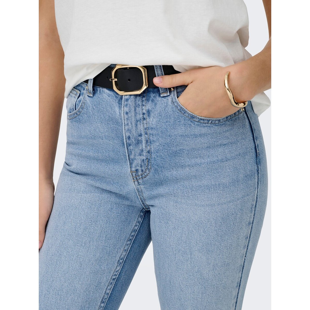 Jeans dritti light blu, ONLY