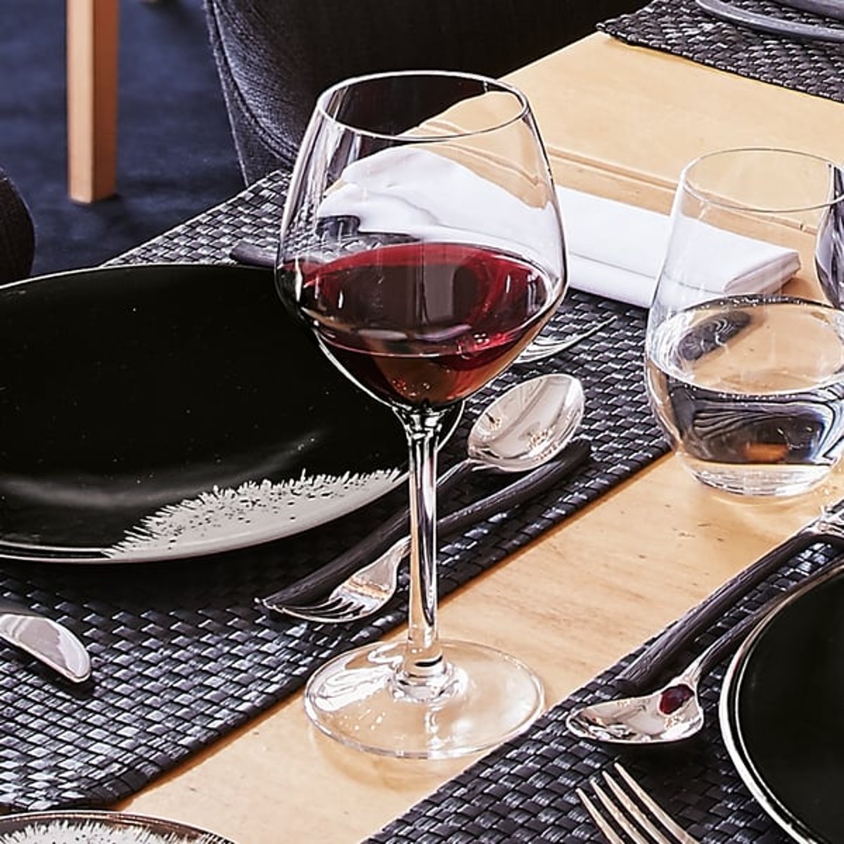 6 Verres à pied 35 cl -CABERNET VINS JEUNES transparent, CHEF&SOMMELIER