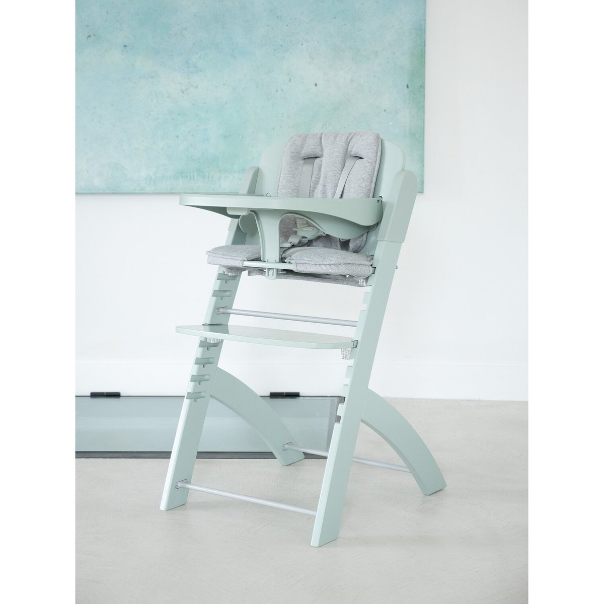 Coussin pour chaise haute gris, CHILDHOME