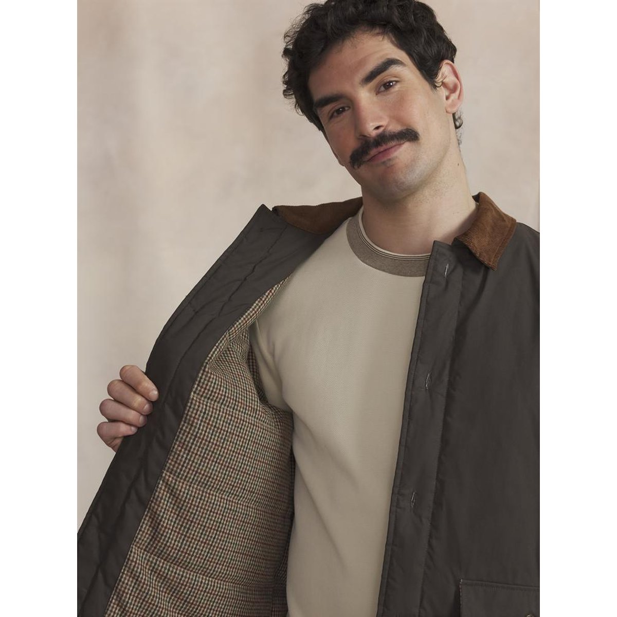 Blouson imperméable LYESSVES brun, TBS