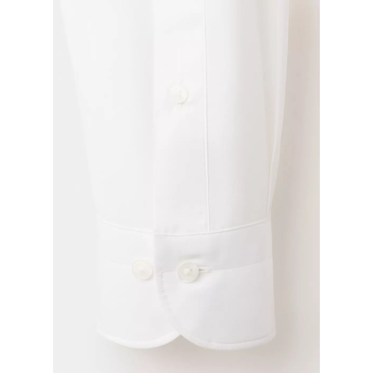 Chemise costume slim-fit popeline coton blanc, MANGO MAN