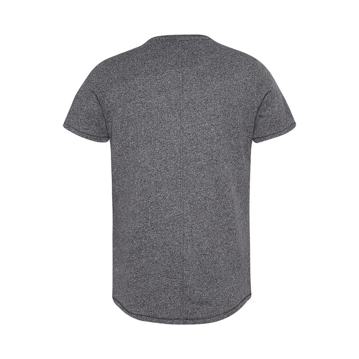 T-shirt col rond Original noir chiné, TOMMY JEANS