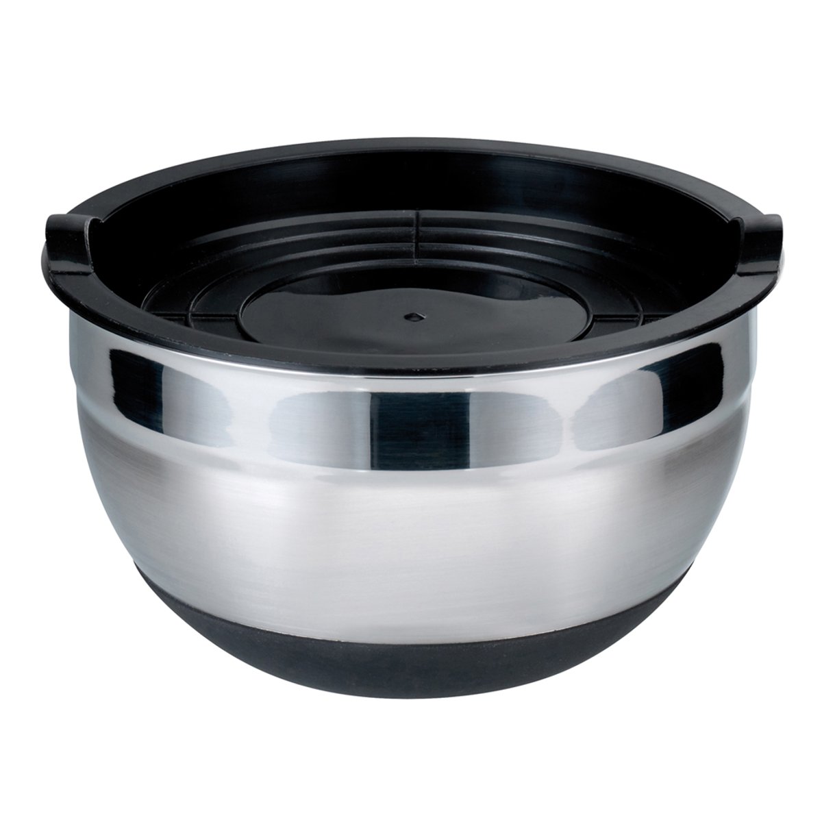 Bol pâtissier inox avec couvercle 22 cm argent / métallique, BAUMALU