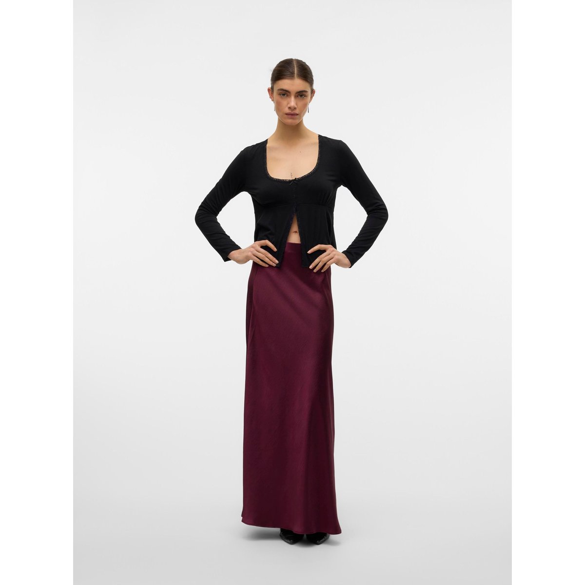 Top noire - black, VERO MODA