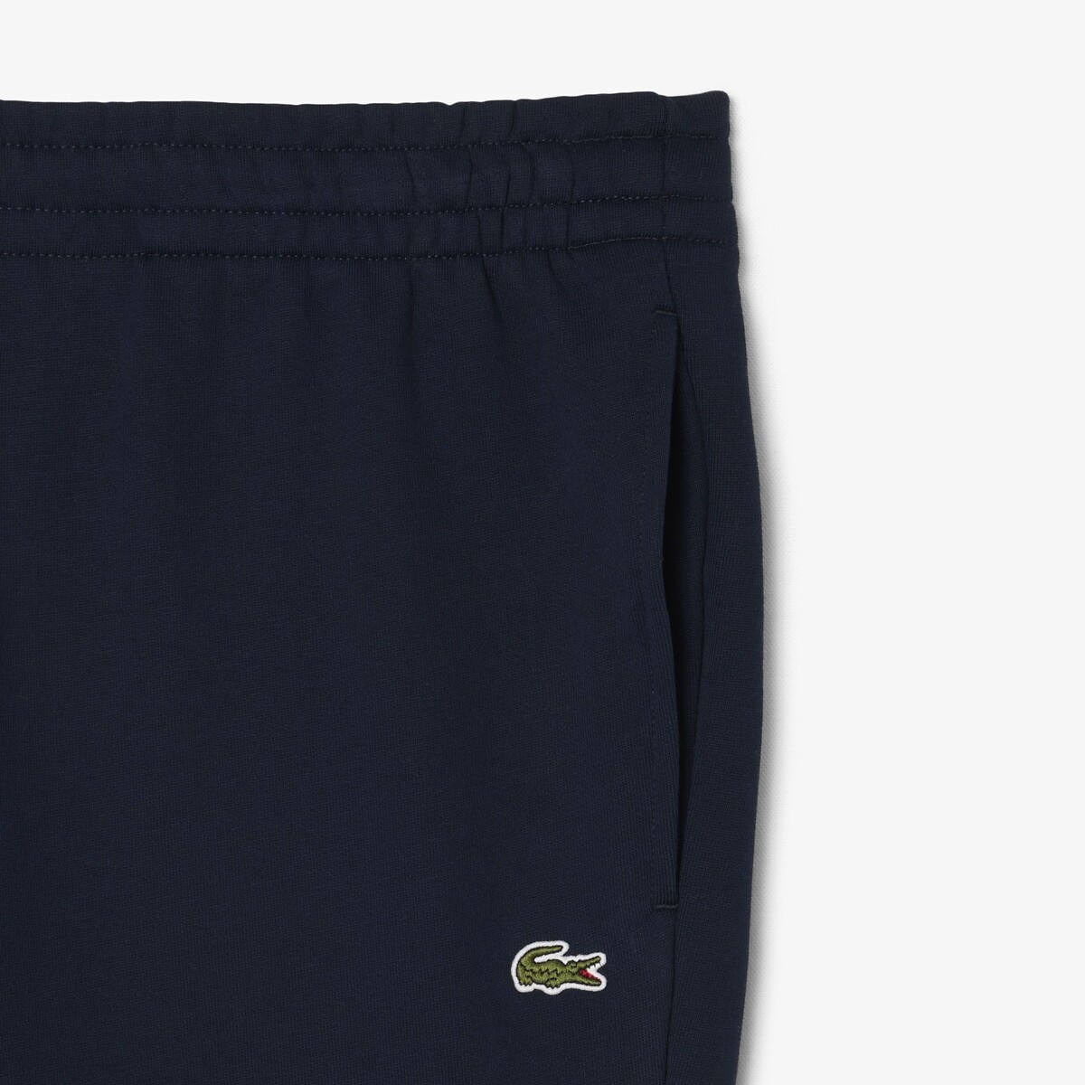 Tapered Fit Fleece Joggers navy blue, LACOSTE