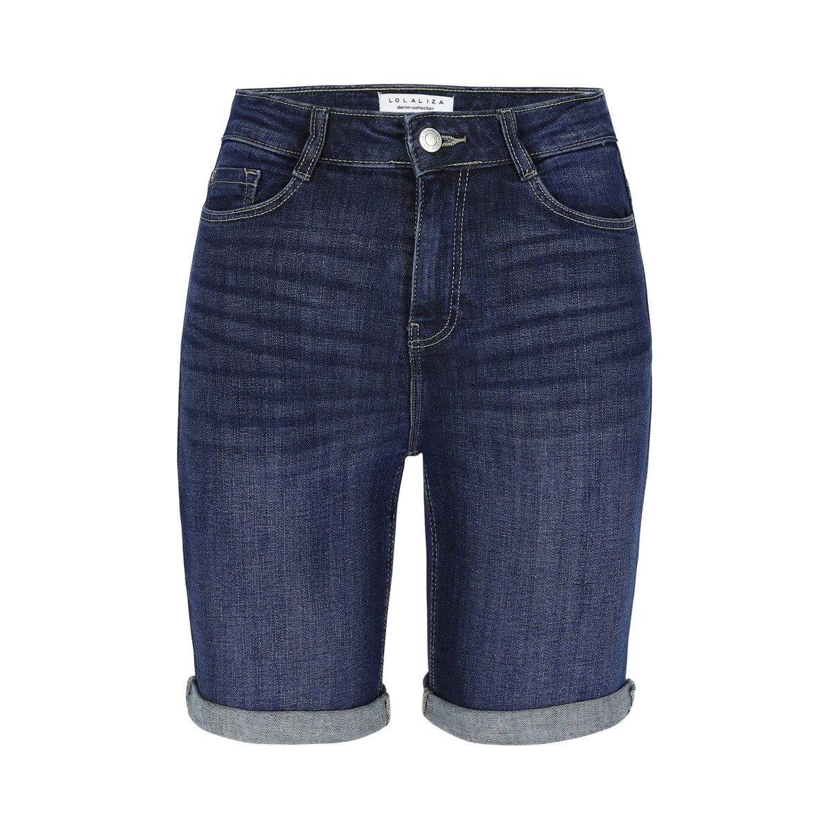 Short en jean dark blue, LOLALIZA
