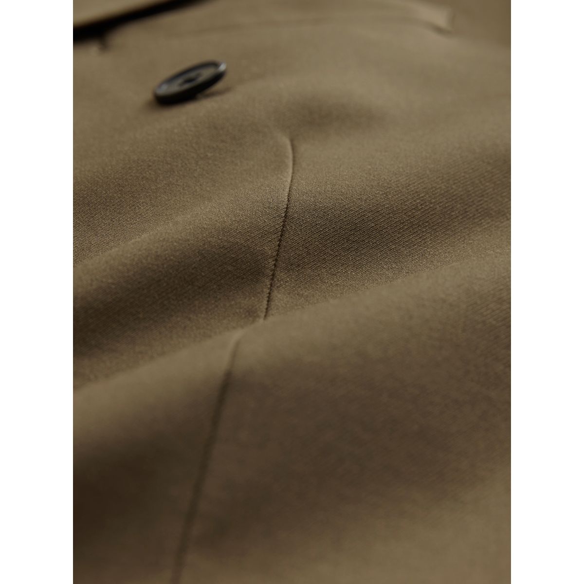 Veste de costume à boutonnage croisé marron fauve, NEXT