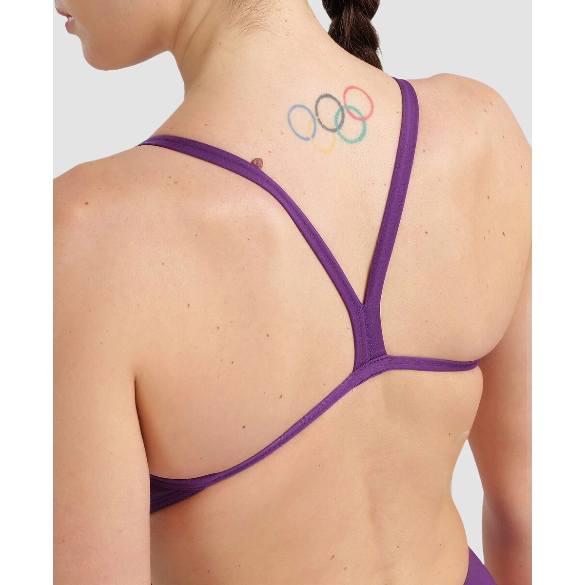Maillot de bain TEAM DOS CHALLENGE violet, ARENA