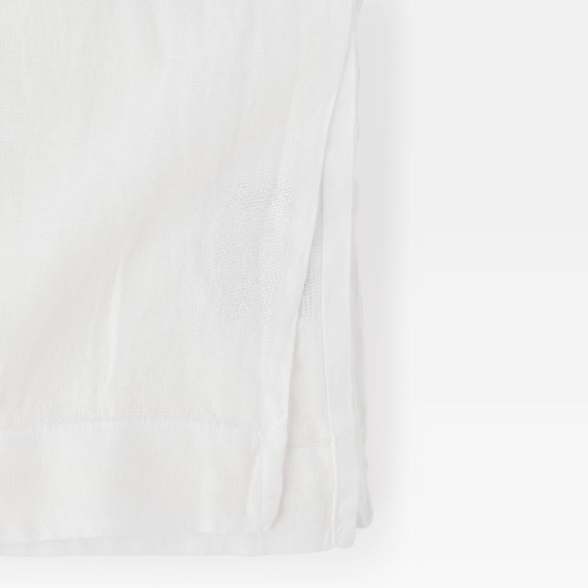 Drap plat, 100% lin, exclusivité web blanc, MONOPRIX