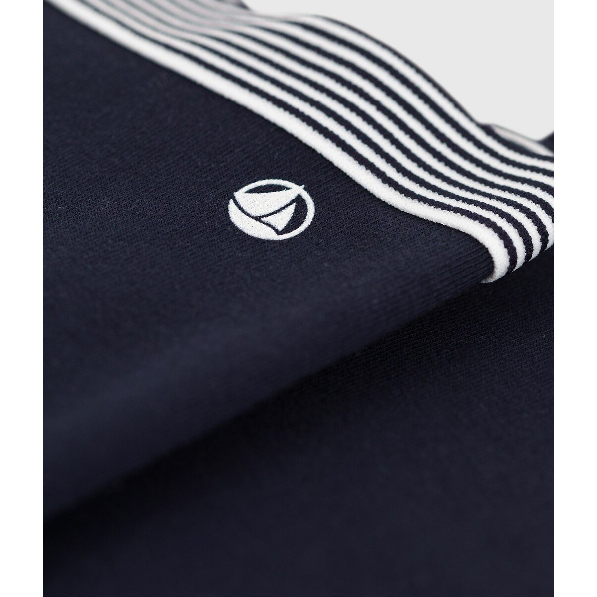 Jeggings em algodão marinho, PETIT BATEAU