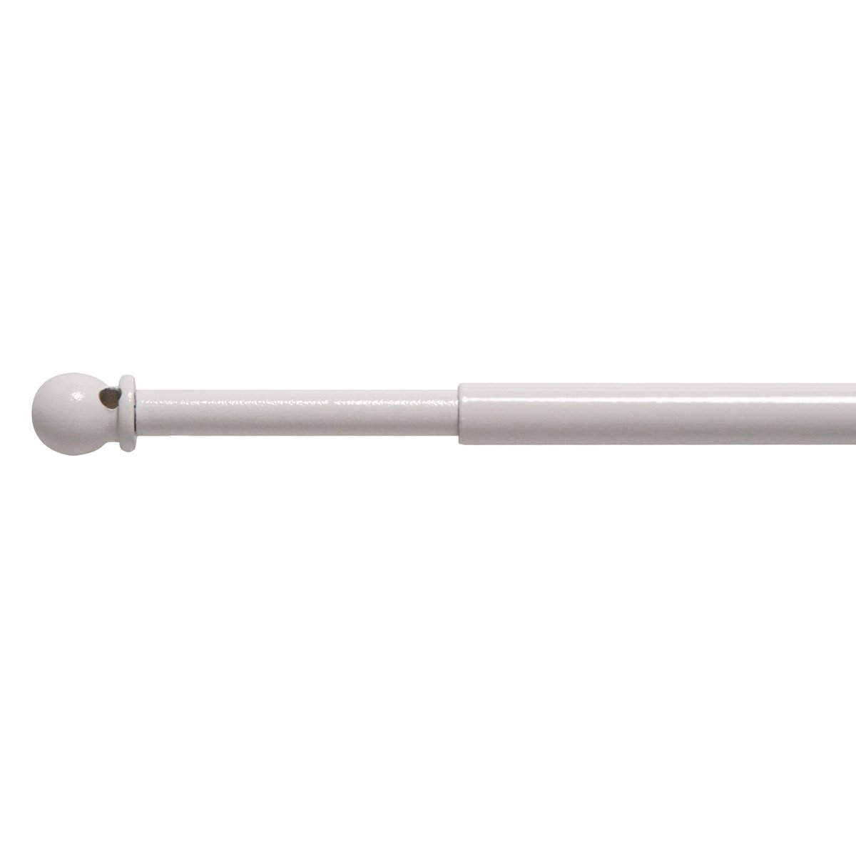 Tringle extensible - 30-50 cm blanc, LHERAUD