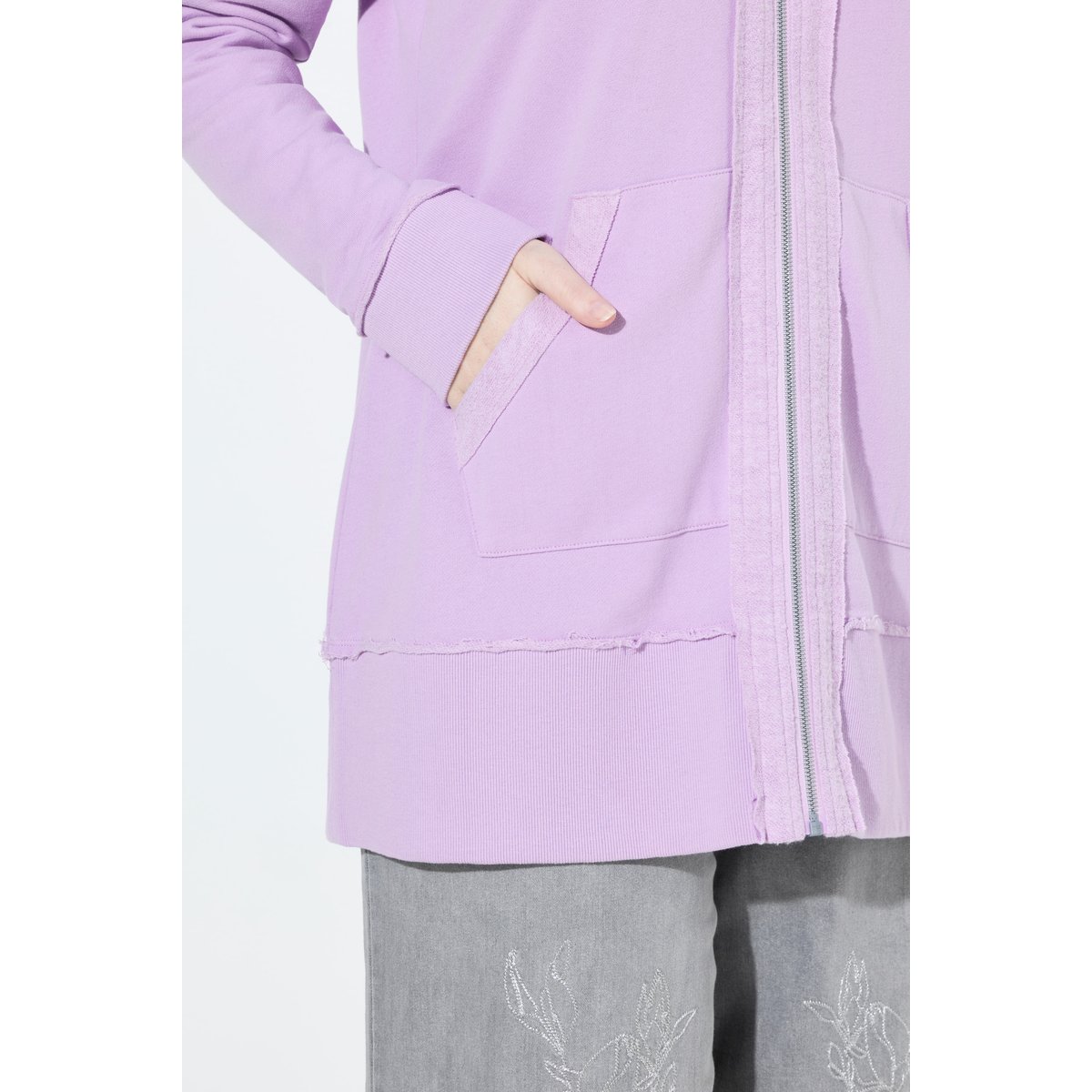 Veste à capuche lavande, ULLA POPKEN