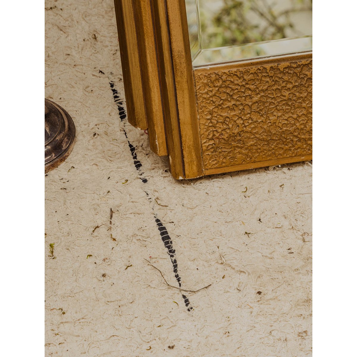 Miroir Art Déco en bois doré Georges N°1497 - Bon état doré, DEBONGOUT