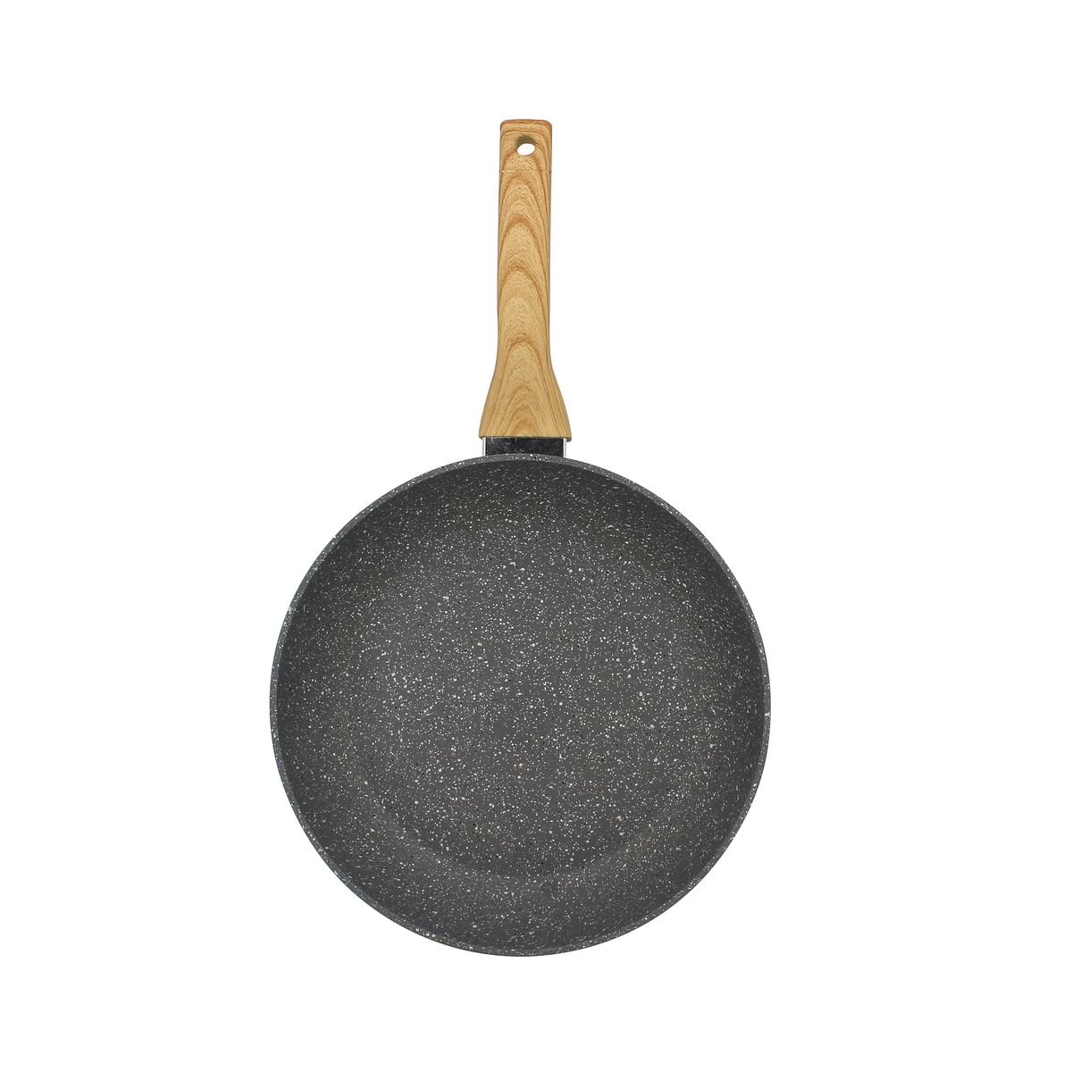 Poêle en aluminium, CANNELLE gris, MENASTYL