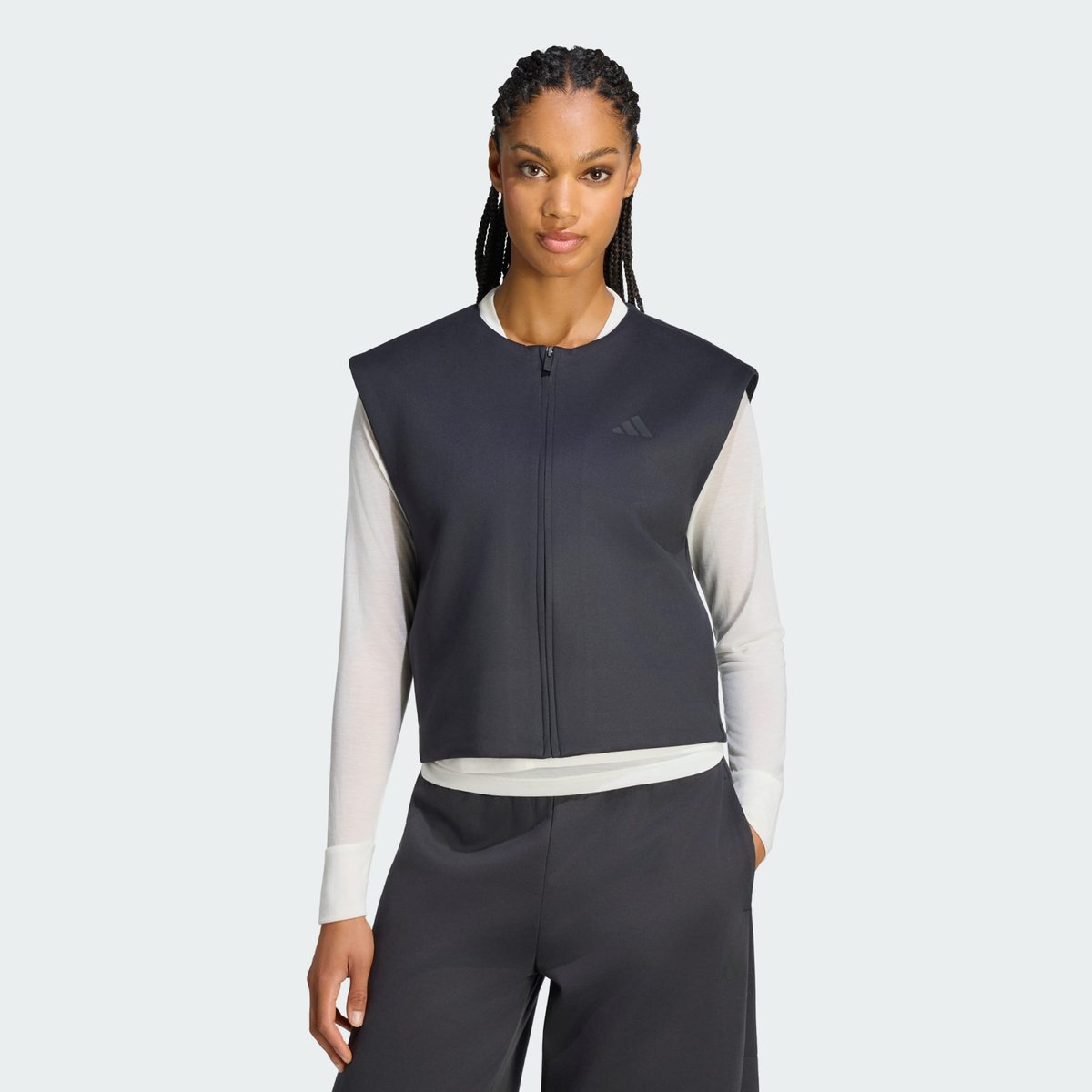 Gilet Soft Lux Gilet Soft Lux black, ADIDAS SPORTSWEAR