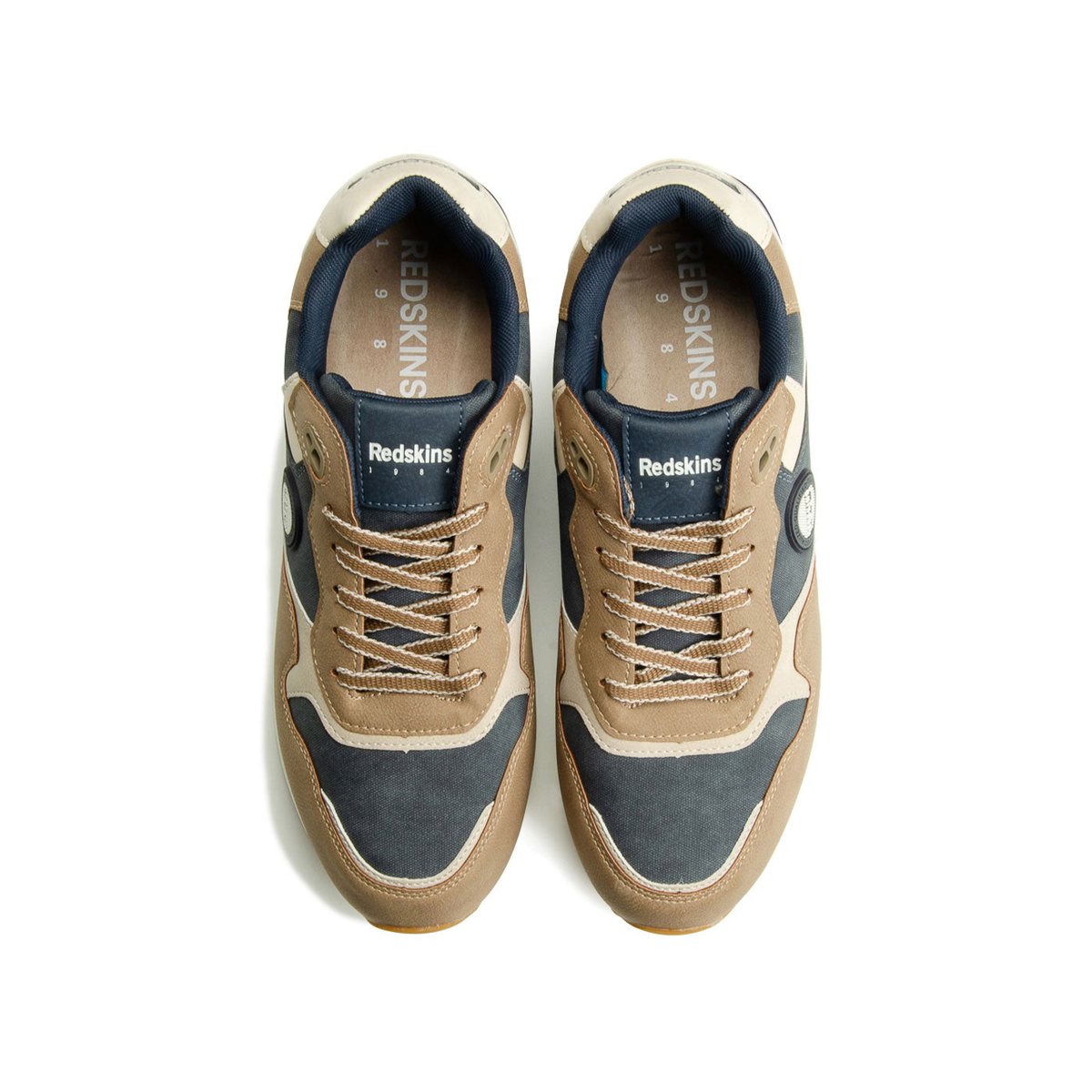 Basket Oyato taupe+marine, REDSKINS