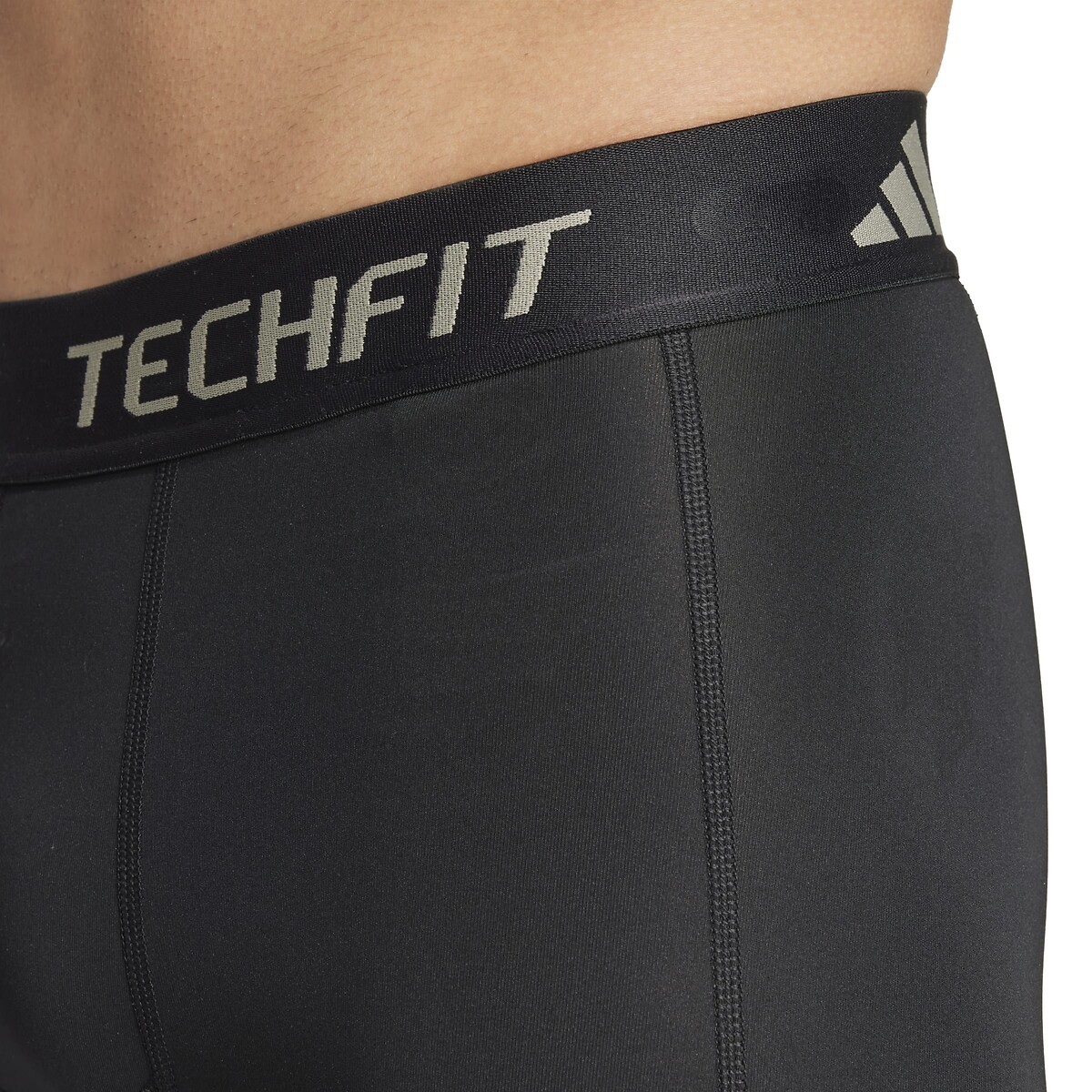 Collants court de training, TECHFIT Compression noir, adidas Performance