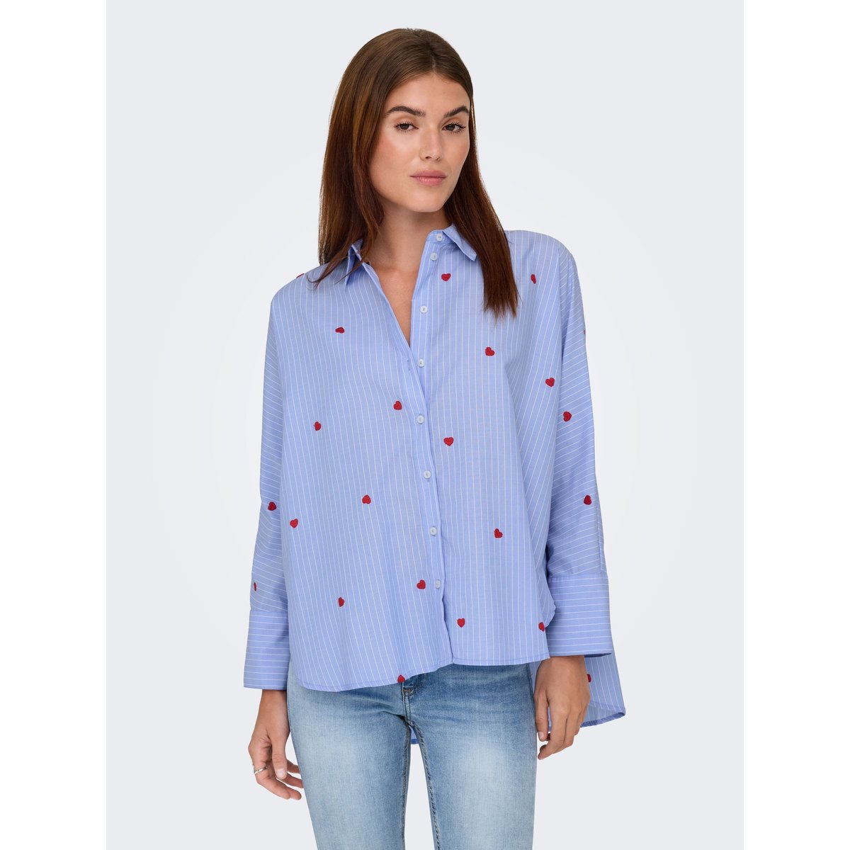 Chemise moonlight blue 1, ONLY
