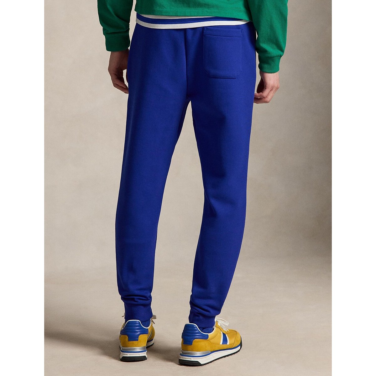 Pantalon de jogging ajusté Pony Player brodé bleu azur, POLO RALPH LAUREN
