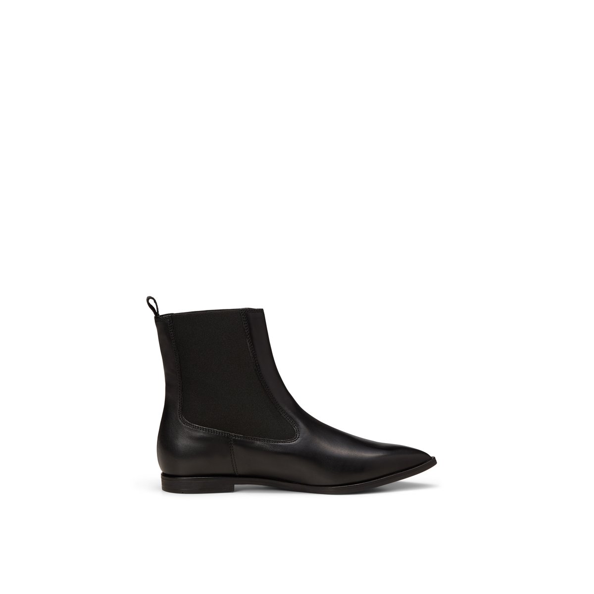Bottines Modèle Camilla en cuir de vache noir, MARC O'POLO