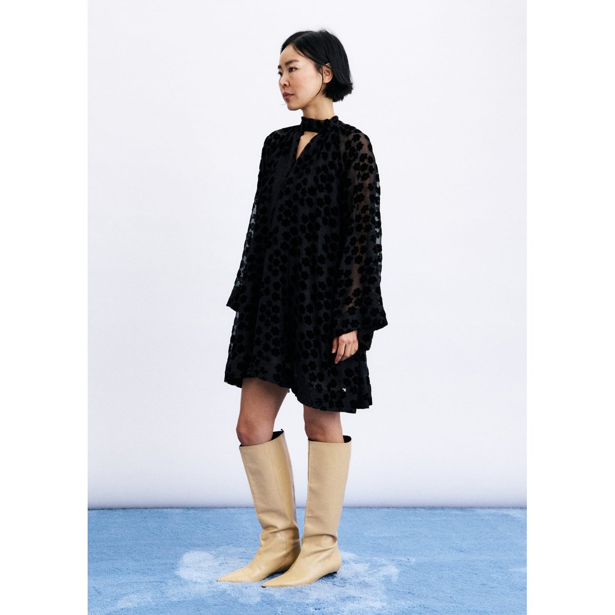 Robe Brent BRENT noir, FRNCH