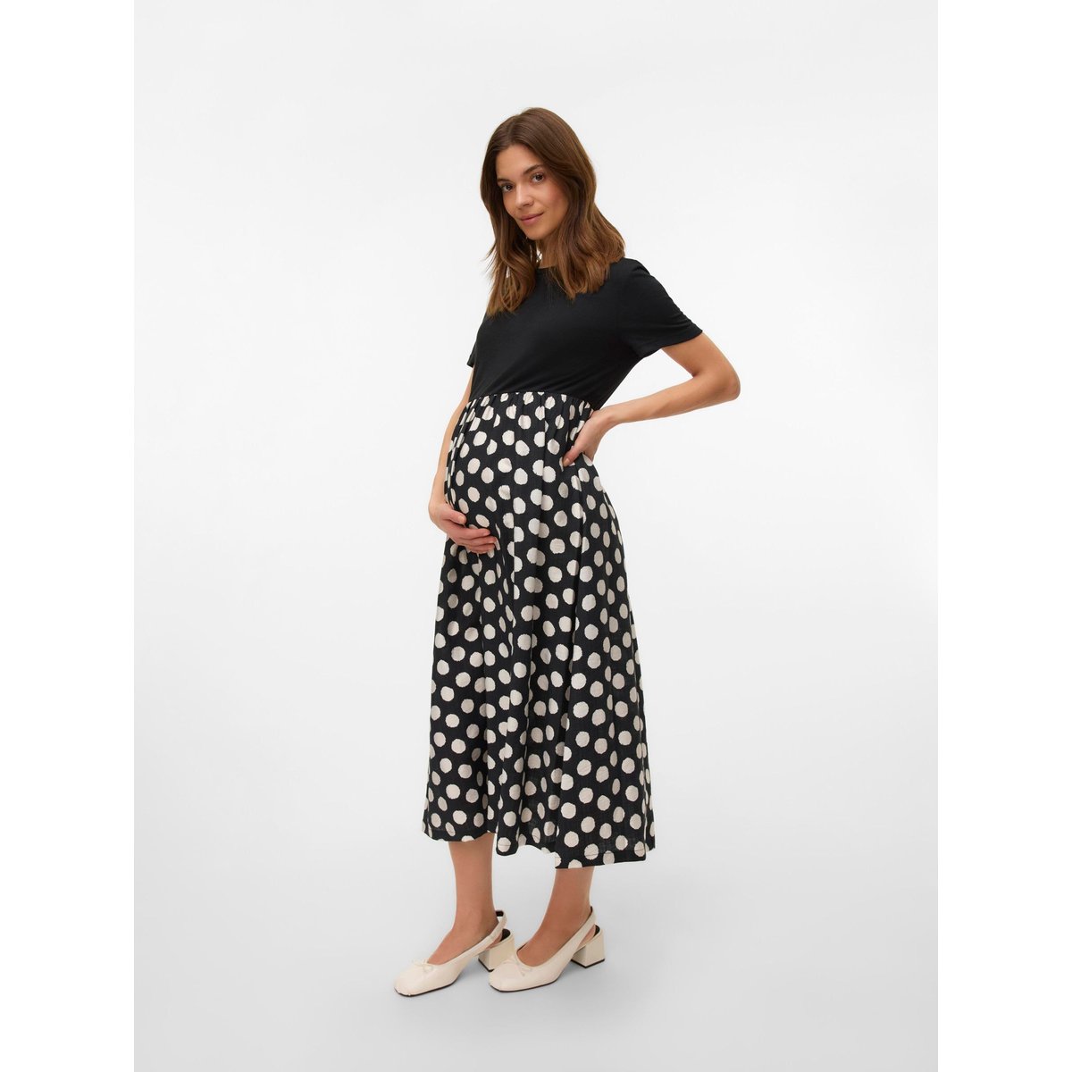 Robe noire - black, MAMA LICIOUS
