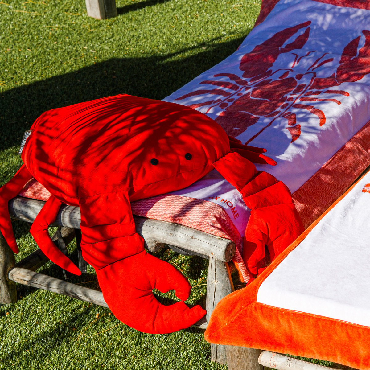 Coussin extérieur crabe rouge, MX HOME