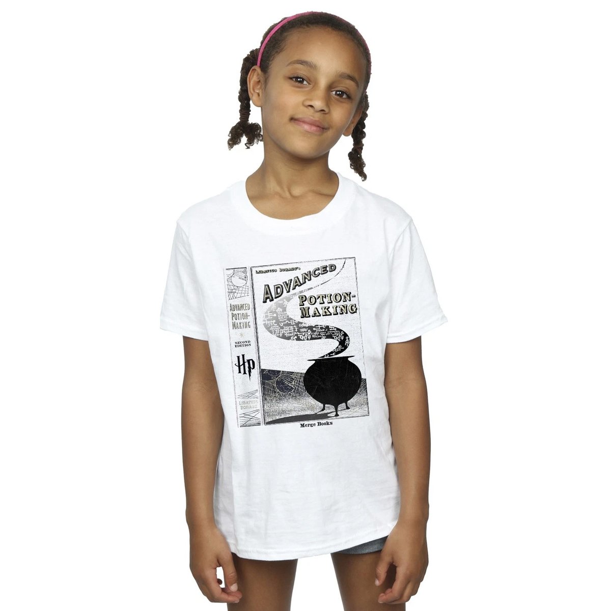 T-shirt HUFFLEPUFF QUIDDITCH TEAM CAPTAIN blanc, HARRY POTTER