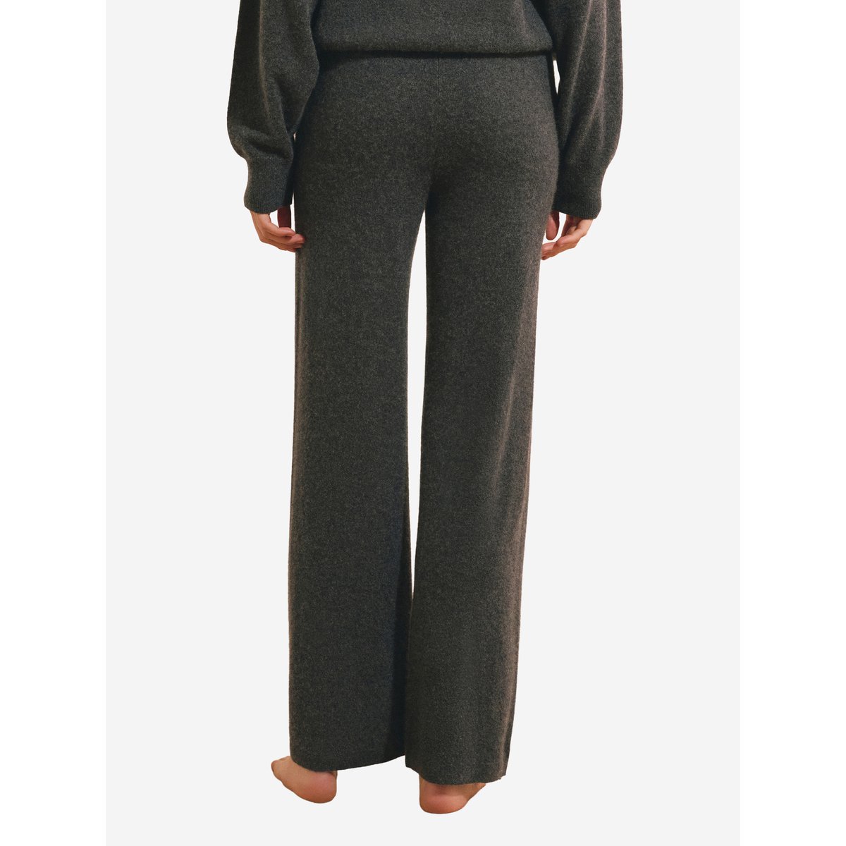 Pantalon de pyjama 100% cachemire LEANA anthracite, ETAM