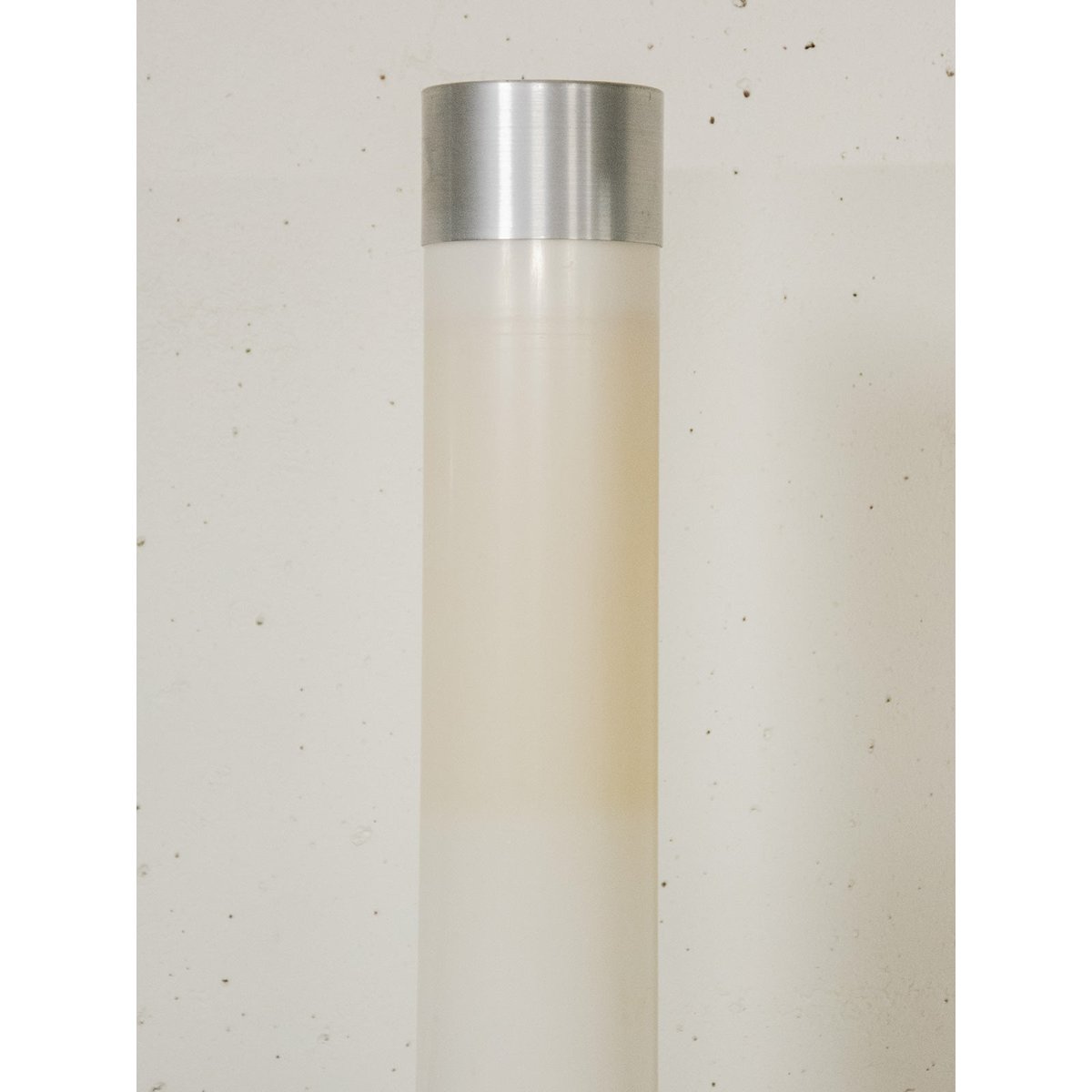 Lampadaire néon en métal Julien N°272 - Bon état blanc, DEBONGOUT